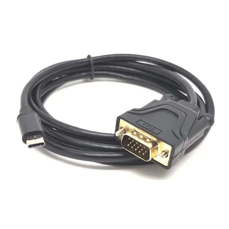 כבל Gold Touch USB-C to VGA Cable 1.8m CH-USB3.1-VGA-1.8