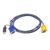 USB-кабель ATEN 6M USB KVM Cable with 3 in 1 SPHD PS/2 to USB converter 2L-5206UP ATEN 6M USB KVM Cable 6m