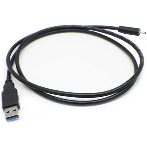 כבל USB Type C to USB3.0 M/M 1m CH-USB3-C/AM-1.0-B צבע שחור