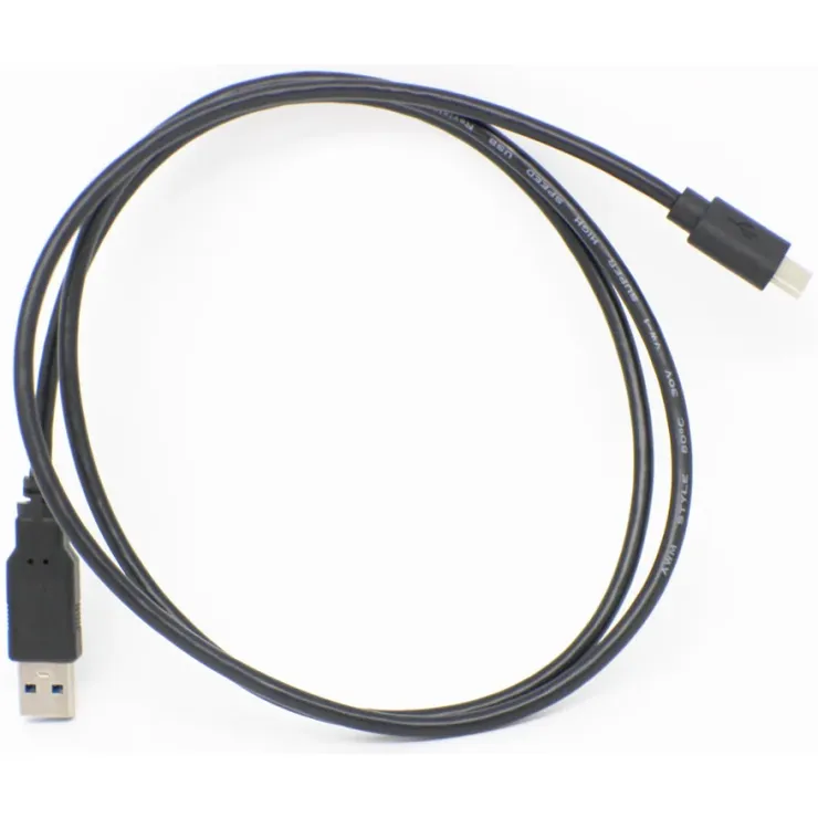 כבל USB Type C to USB3.0 M/M 1m CH-USB3-C/AM-1.0-B צבע שחור