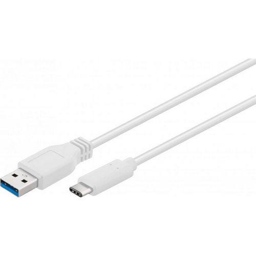 Кабель USB Type C To USB3.0 M/M CH-USB3-C/AM-1.0-W 1m Цвет:белый