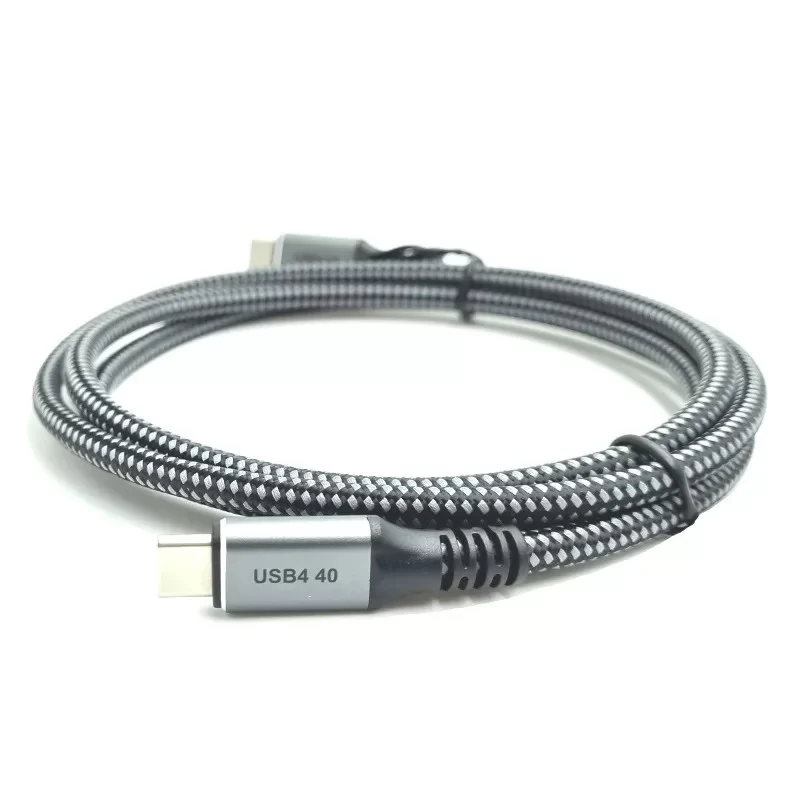 כבל Gold Touch USB 3.1 Type-C to Type-C 40G Cable 2m שחור CH-3.1C40-2B כבל Gold Touch USB 3.1 Type-C to Type-C 40G Cable 2m שחור CH-3.1C40-2B
