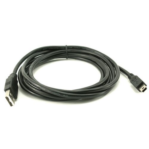 כבל USB To Mini USB 1.8m CH-USB-MINI-1.8 צבע שחור..