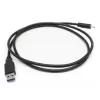 Кабель USB3.0 A To USB3.1 C M/M black CH-USB3-C/AM-1.0 1m Кабель USB3.0 A To USB3.1 C M/M black CH-USB3-C/AM-1.0 1m
