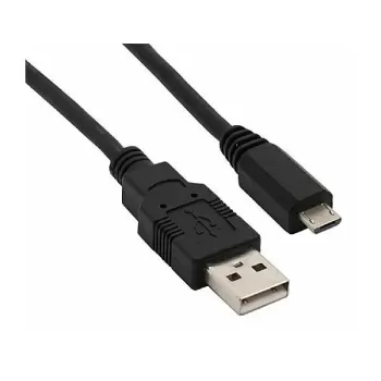 כבל 1.5 meter microUSB-USB cable 1.5m צבע שחור