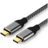 Cable Protec USB-C to USB-C 1m 100W 20Gbps DM263
