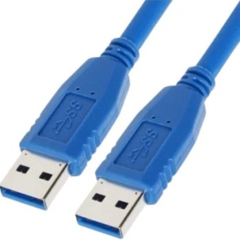 כבל USB3.0 A זכר ל- USB3.0 A זכר באורך 3 מטר