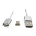 כבל Magnetic USB To Lightning E-USB-I צבע אפור..