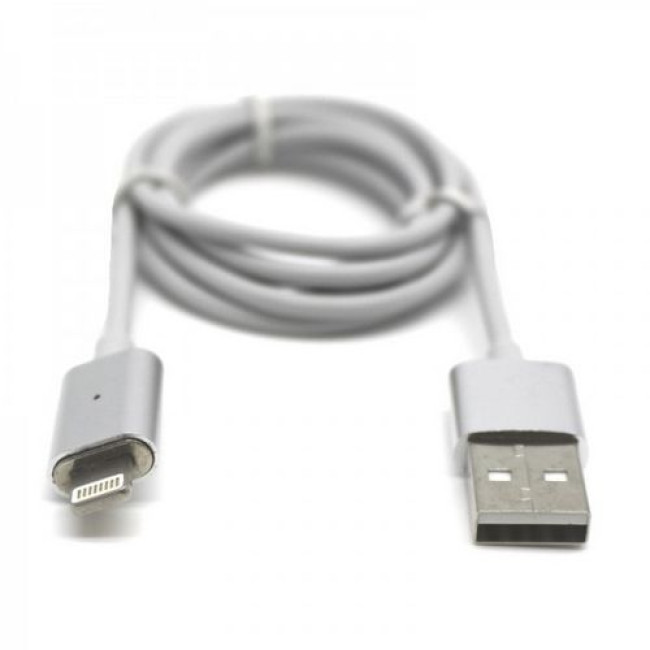 Кабель Magnetic USB To Lightning E-USB-I Цвет:серый.. Кабель Magnetic USB To Lightning E-USB-I Цвет:серый..