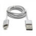 כבל Magnetic USB To Lightning E-USB-I צבע אפור..