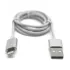 כבל Gold Touch Magnetic USB To Lightning Cable 1m E-USB-I צבע לבן, כסוף
