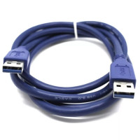 כבל Gold Touch USB3.0 A male To USB3.0 A male CH-USB3-MM-1.5 1.5m צבע כחול כבל Gold Touch USB3.0 A male To USB3.0 A male CH-USB3-MM-1.5 1.5m צבע כחול