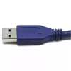 Cable Gold Touch USB3.0 A male To USB3.0 A male CH-USB3-MM-1.5 1.5m Color:blue