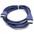 Cable Gold Touch USB3.0 A male To USB3.0 A male CH-USB3-MM-1.5 1.5m Color:blue