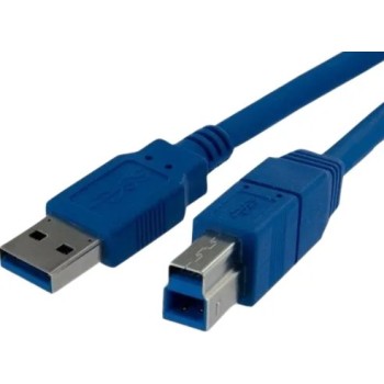 כבל USB 3.0 A-B מדפסת באורך 1.8 מטר