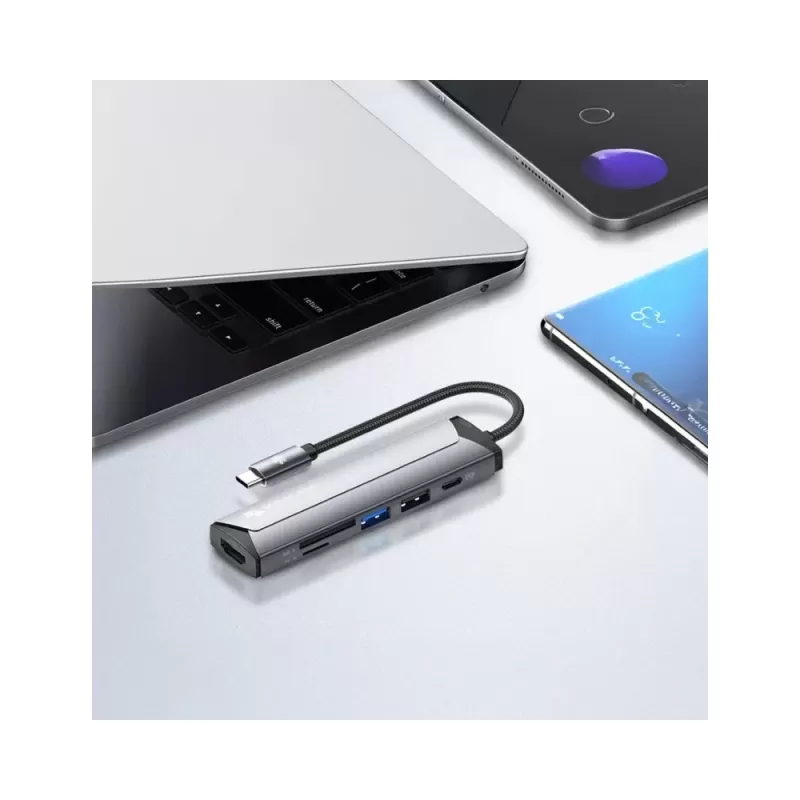כבל USB Miracase USB-C MHUB510 MHUB510