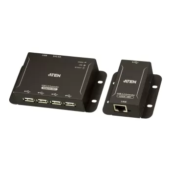מאריך USB ATEN UCE3250 4-Port USB 2.0 Cat 5 50m UCE3250 צבע שחור מאריך USB ATEN UCE3250 4-Port USB 2.0 Cat 5 50m UCE3250 צבע שחור
