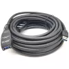 כבל מאריך עם מגבר Gold Touch USB3.0 Active Extension Cable 20m CH-USB3-20EX-IC צבע שחור