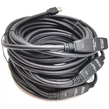 כבל מאריך עם מגבר Gold Touch USB3.0 Active Extension Cable 20m CH-USB3-20EX-IC צבע שחור כבל מאריך עם מגבר Gold Touch USB3.0 Active Extension Cable 20m CH-USB3-20EX-IC צבע שחור