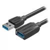 Удленитель Vention USB-A 3.0 (M-F) 3M Cable Extension VAS-A45-B300 3m Цвет:чёрный