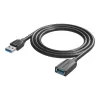 Удленитель Vention USB-A 3.0 (M-F) 3M Cable Extension VAS-A45-B300 3m Цвет:чёрный