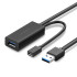 מאריך USB UGREEN USB-A 3.0 Male To Female Extension 5m Active 20826