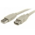מאריך USB WAVE USB2.0 480Mbps Cable Extention AM/AF אפור W-USB2-1.8-AF-GRY 1.8m
