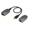 Удлинители USB ATEN UCE260 60m USB 2.0 Cat5 Extender UCE260 Цвет:чёрный
