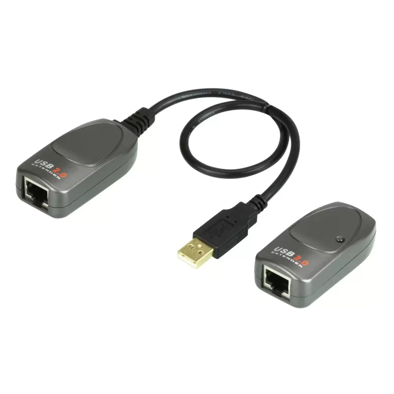 Удлинители USB ATEN UCE260 60m USB 2.0 Cat5 Extender UCE260 Цвет:чёрный