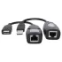 מאריך USB Gold Touch USB-RJ45 Extender E-USB-EX