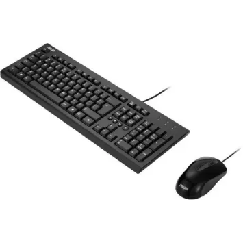 Проводная Клавиатура и Мышь Asus U2000 ASKM-U2000 Цвет:чёрный