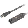 Extension cord USB ATEN UE3315A 15m USB 3.2 Gen1 UE3315A Color:black Extension cord USB ATEN UE3315A 15m USB 3.2 Gen1 UE3315A Color:black