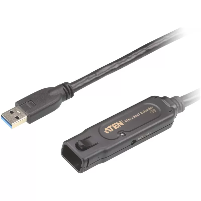 Extension cord USB ATEN UE3315A 15m USB 3.2 Gen1 UE3315A Color:black Extension cord USB ATEN UE3315A 15m USB 3.2 Gen1 UE3315A Color:black