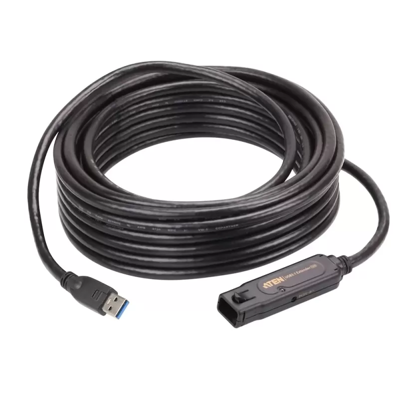 Удлинители USB ATEN UE3310 10m USB 3.1 A.Cabel M/F UE3310 Цвет:чёрный