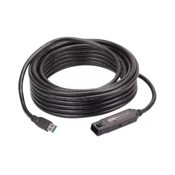 מאריך USB ATEN UE3310 10m USB 3.1 A.Cabel M/F UE3310 צבע שחור