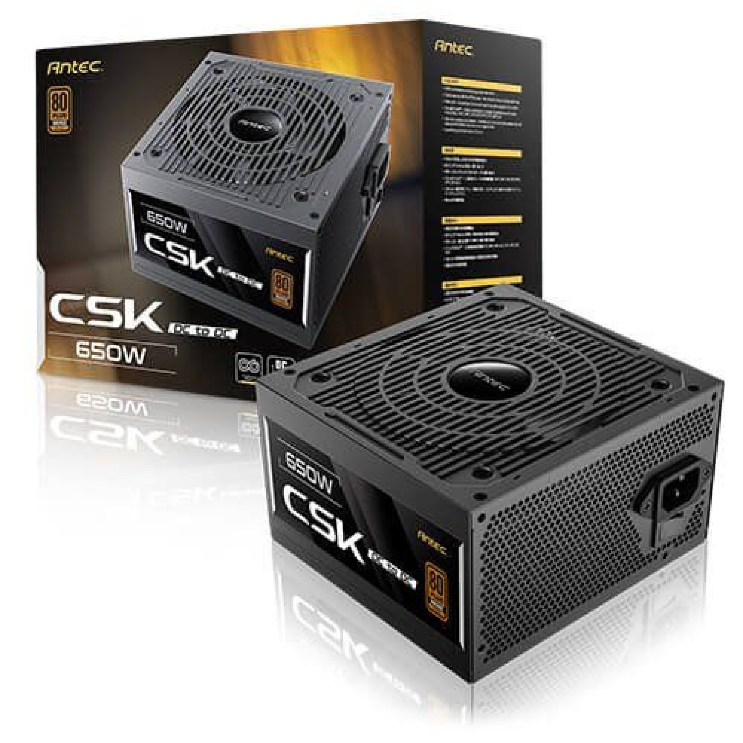Блок Питания Antec CSK 650 DC 0-761345-20107-0 Не модулярный 80 Plus Bronze 650W