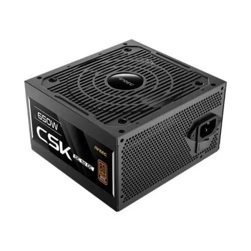 ספק כוח Antec CSK 650 DC 0-761345-20107-0 לא מודולרי 80 Plus Bronze 650W