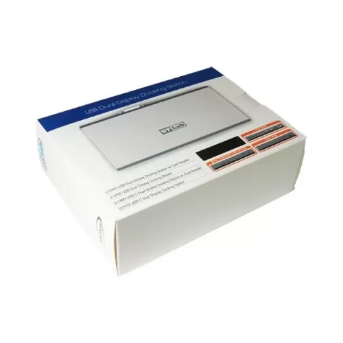 תחנת עגינה St-Lab U-2450 USB 10G DUAL Display DVI HDMI Universal Docking Station ST-U-2450