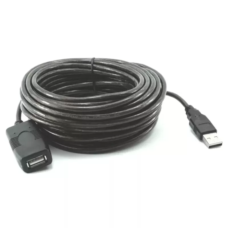 Удлинительный Кабель с Усилителем Gold Touch USB2.0 Extension w/IC 10m CH-USB2-10-IC Удлинительный Кабель с Усилителем Gold Touch USB2.0 Extension w/IC 10m CH-USB2-10-IC