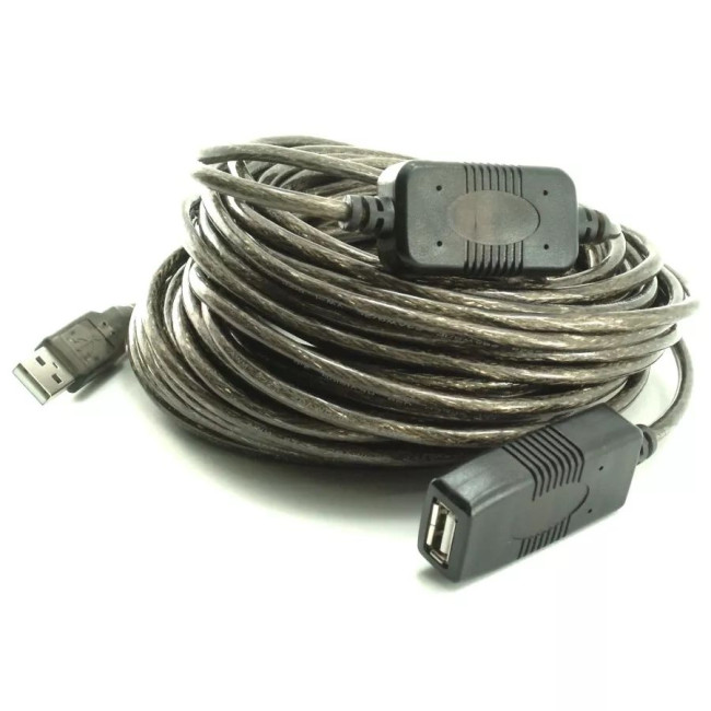 Active Extension Cable Gold Touch USB2.0 Extension w/IC 15m CH-USB2-15-IC Active Extension Cable Gold Touch USB2.0 Extension w/IC 15m CH-USB2-15-IC