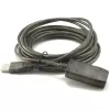 כבל מאריך עם מגבר Gold Touch USB2.0 Extension w/IC 20m CH-USB2-20-IC צבע שחור