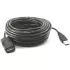 כבל מאריך עם מגבר Gold Touch USB2.0 Extension w/IC 20m CH-USB2-20-IC צבע שחור