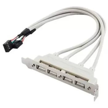 Разветвитель USB 4x USB 2.0 Header Bracket USB-X4W/B Разветвитель USB 4x USB 2.0 Header Bracket USB-X4W/B