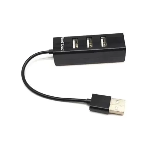 מפצל USB Gold Touch HUB USB2.0 4Ports E-USB2-HUB4 מפצל USB Gold Touch HUB USB2.0 4Ports E-USB2-HUB4