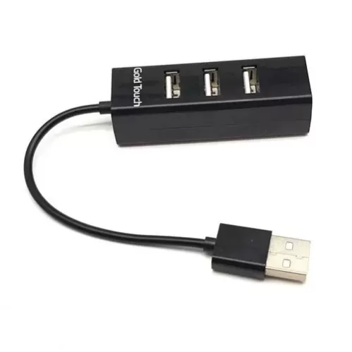 מפצל USB Gold Touch HUB USB2.0 4Ports E-USB2-HUB4 מפצל USB Gold Touch HUB USB2.0 4Ports E-USB2-HUB4