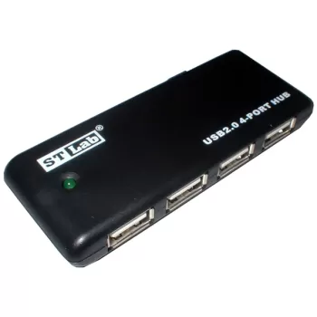 USB Splitter St-Lab U-310 4-Port USB 2.0 Pocket Hub ST-U-310 USB Splitter St-Lab U-310 4-Port USB 2.0 Pocket Hub ST-U-310