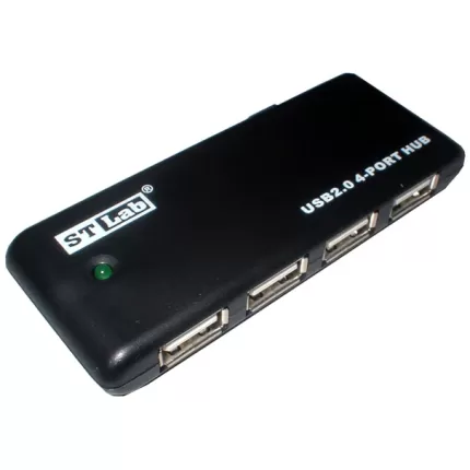 USB Splitter St-Lab U-310 4-Port USB 2.0 Pocket Hub ST-U-310