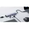 Разветвитель USB CUDY 5-IN-1 USB Hub with GbE UH605 Цвет:Серебристо-серый Разветвитель USB CUDY 5-IN-1 USB Hub with GbE UH605 Цвет:Серебристо-серый
