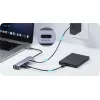 Разветвитель USB CUDY 5-IN-1 USB Hub with GbE UH605 Цвет:Серебристо-серый Разветвитель USB CUDY 5-IN-1 USB Hub with GbE UH605 Цвет:Серебристо-серый