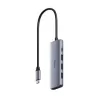 מפצל USB CUDY UH405 5-in-1 USB-C Hub HDMI 4K UH405